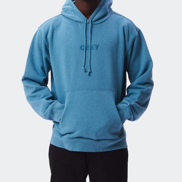Obey Embroidered Hoodie Men's Large - Picture 2 of 5